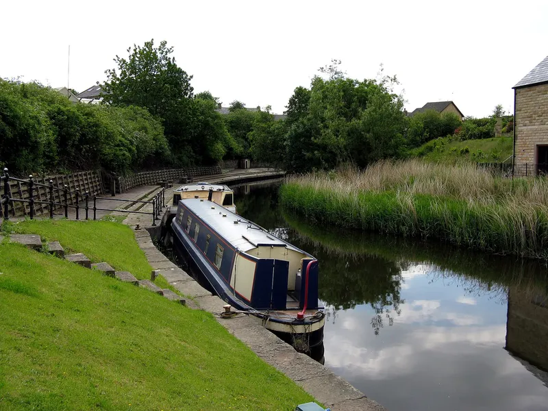 Foulridge Wharf on the Leeds and Liverpool Canal